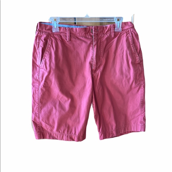 J.Crew 32 cotton men’s cargo shorts raspberry - Picture 3 of 14